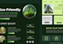 design a minimalist, modern eco friendly logo and brand identity